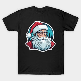 Santa Claus Christmas Illustration T-Shirt